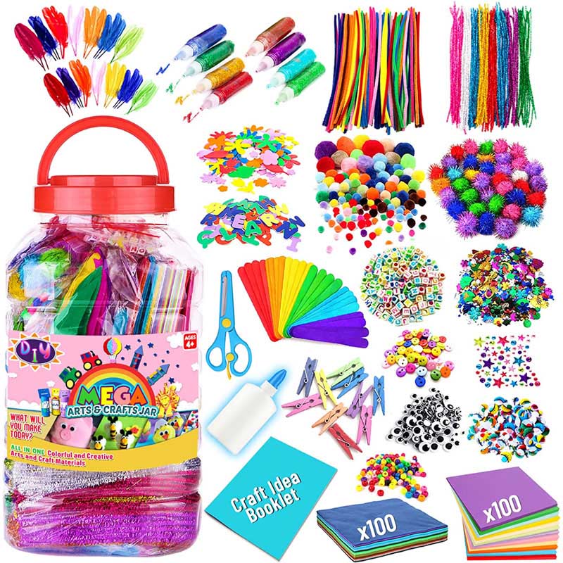 Bagaimanakah anak -anak DIY Art Crafts memberi inspirasi kepada kreativiti dan pembelajaran?